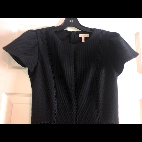 Rebecca Taylor Stretch Texture Dress Size 4 - Picture 2 of 8